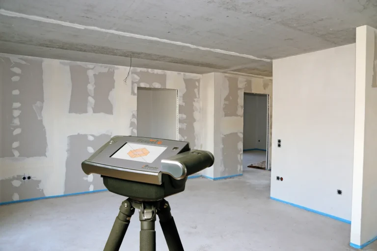 Flexijet Aufmaß Baustelle